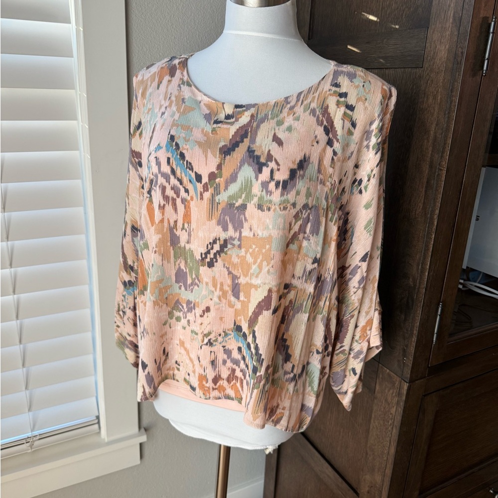 Buckle black western top